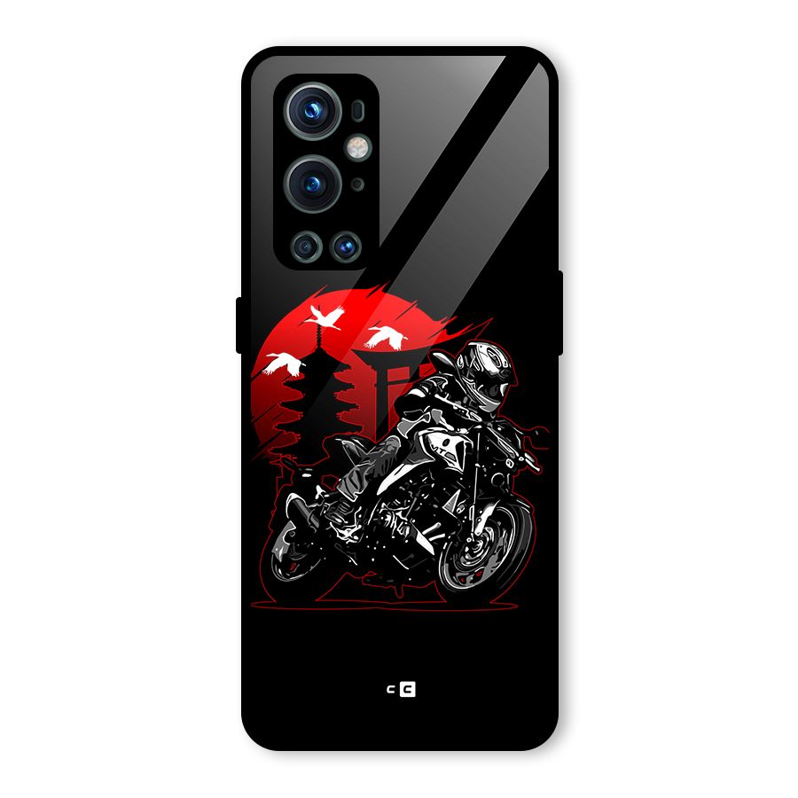 Moto Lean Glass Back Case for OnePlus 9 Pro