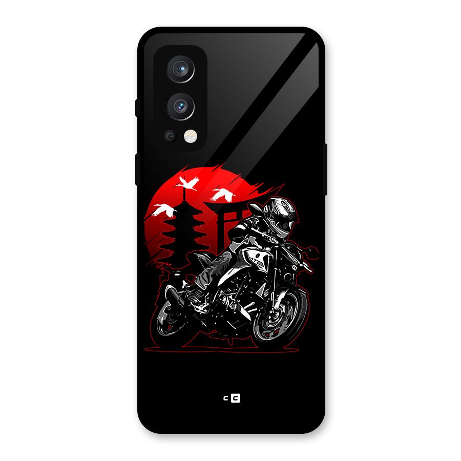 Moto Lean Glass Back Case for OnePlus Nord 2 5G