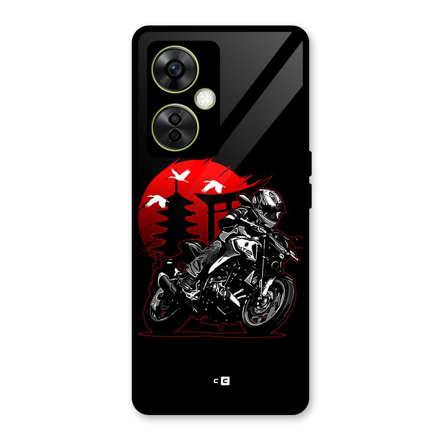 Moto Lean Glass Back Case for OnePlus Nord CE 3 Lite