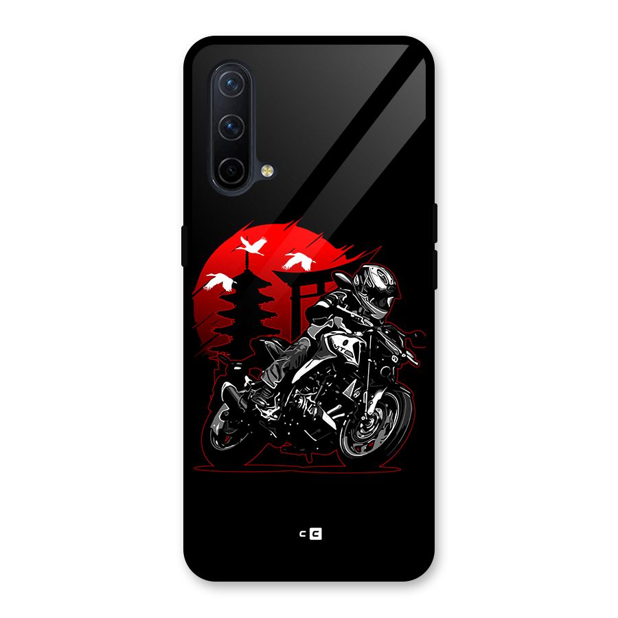 Moto Lean Glass Back Case for OnePlus Nord CE 5G