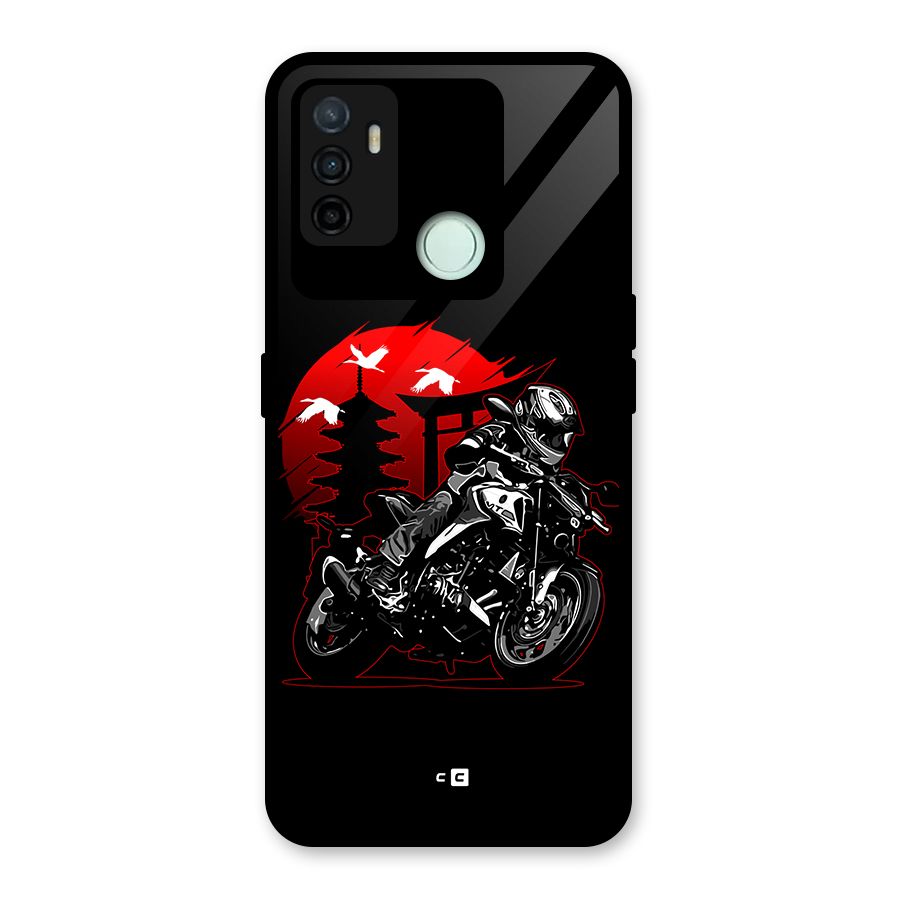 Moto Lean Glass Back Case for Oppo A53