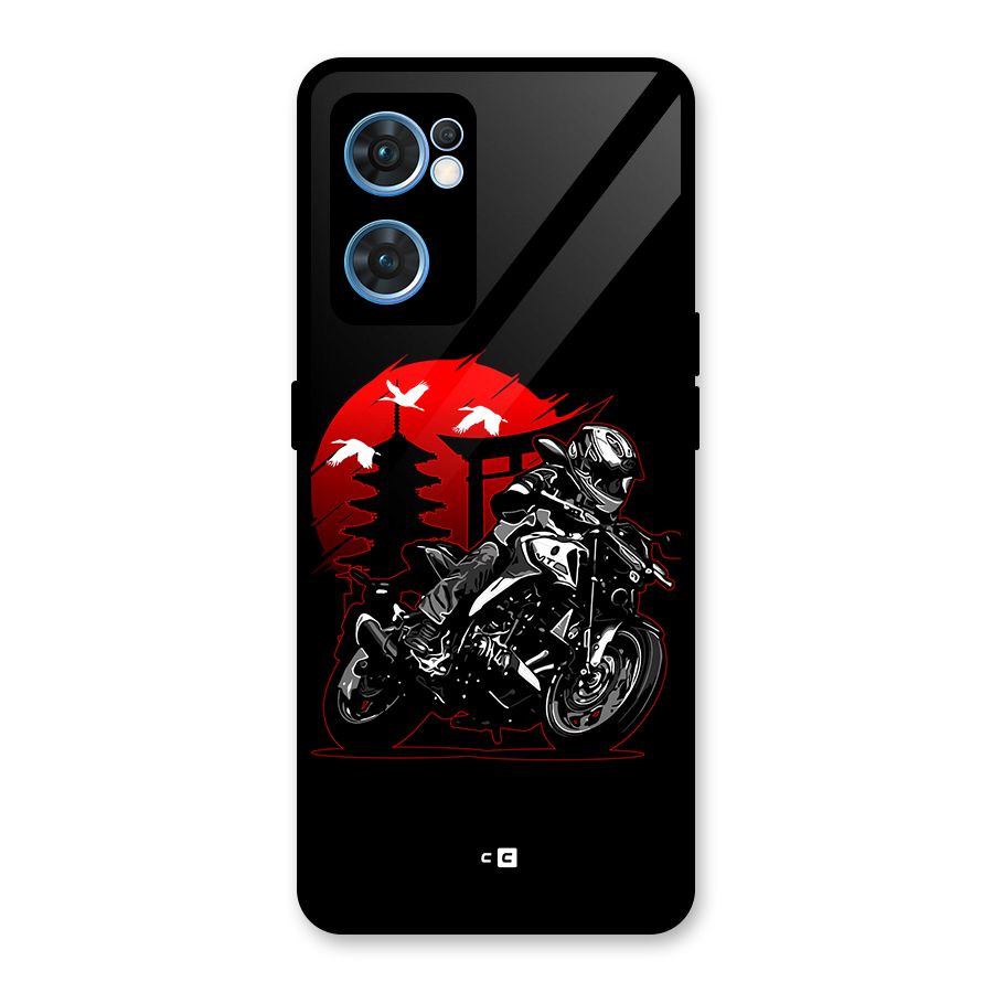 Moto Lean Glass Back Case for Oppo Reno7 5G