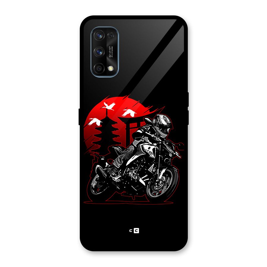 Moto Lean Glass Back Case for Realme 7 Pro