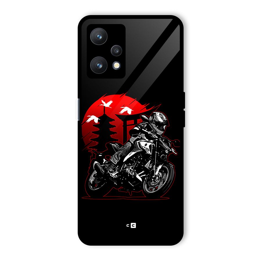 Moto Lean Glass Back Case for Realme 9 Pro 5G