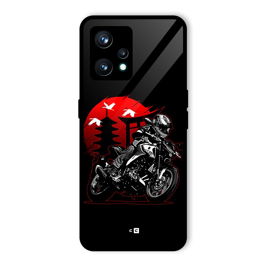 Moto Lean Glass Back Case for Realme 9 Pro Plus 5G
