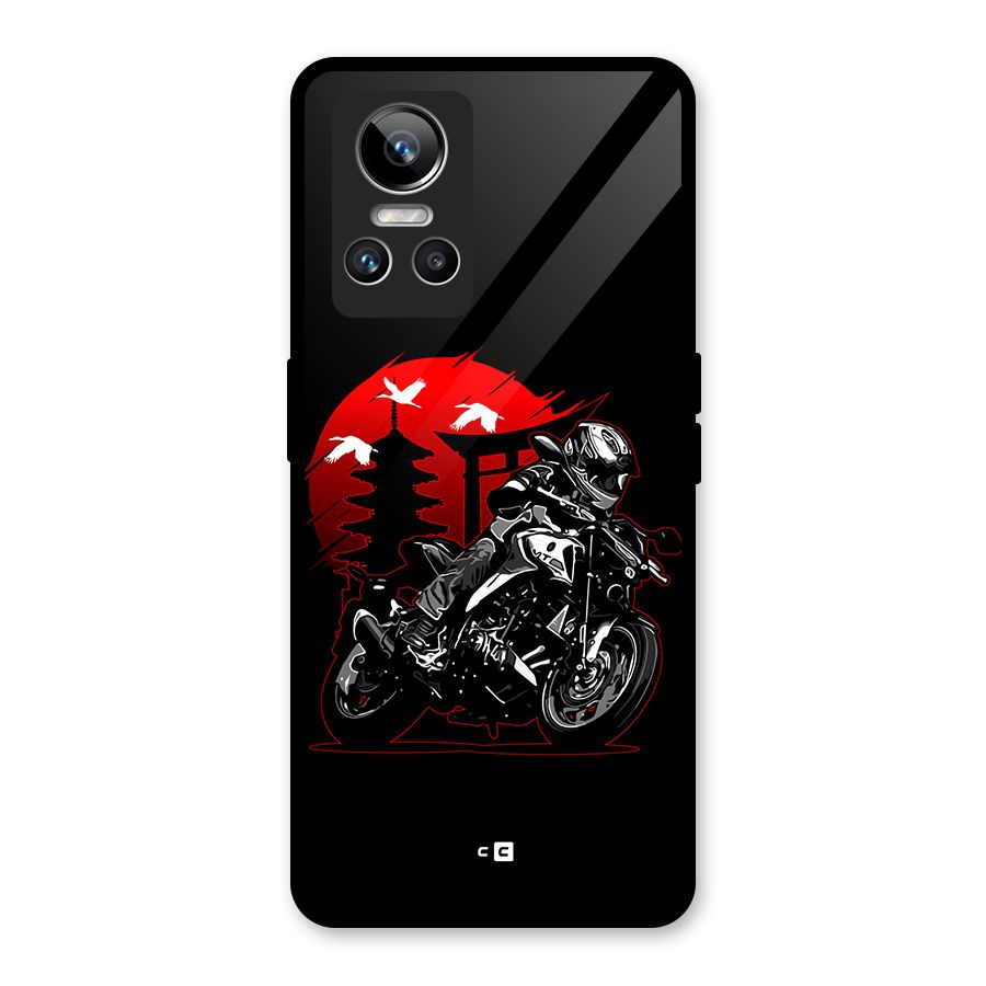 Moto Lean Glass Back Case for Realme GT Neo 3