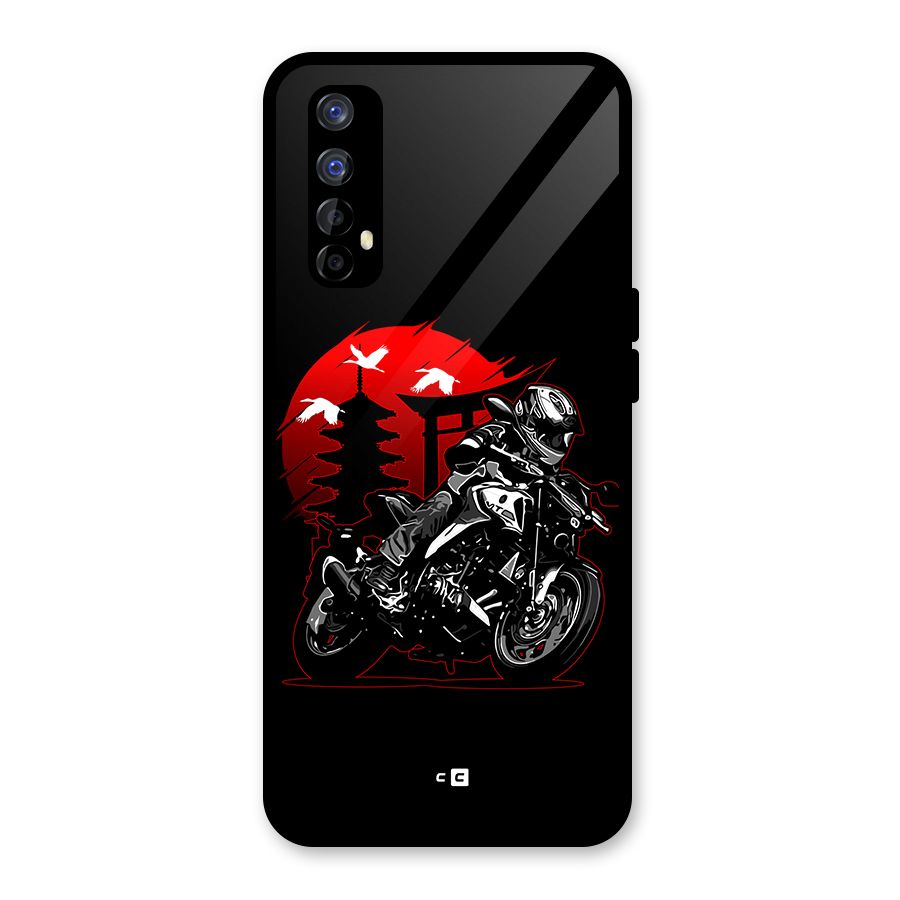 Moto Lean Glass Back Case for Realme Narzo 20 Pro