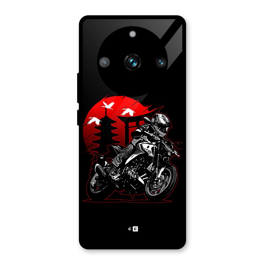 Moto Lean Glass Back Case for Realme Narzo 60 Pro