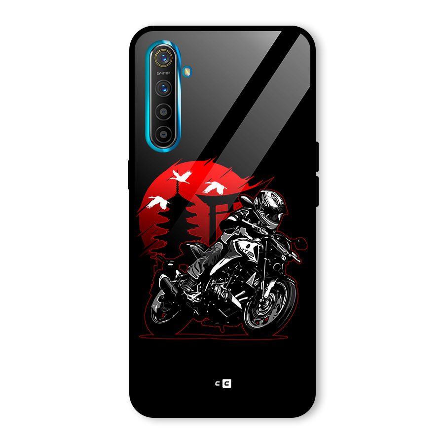 Moto Lean Glass Back Case for Realme X2