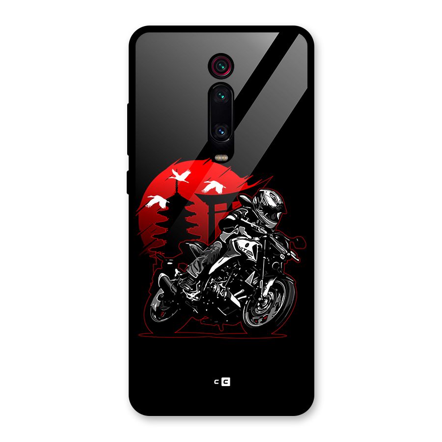 Moto Lean Glass Back Case for Redmi K20