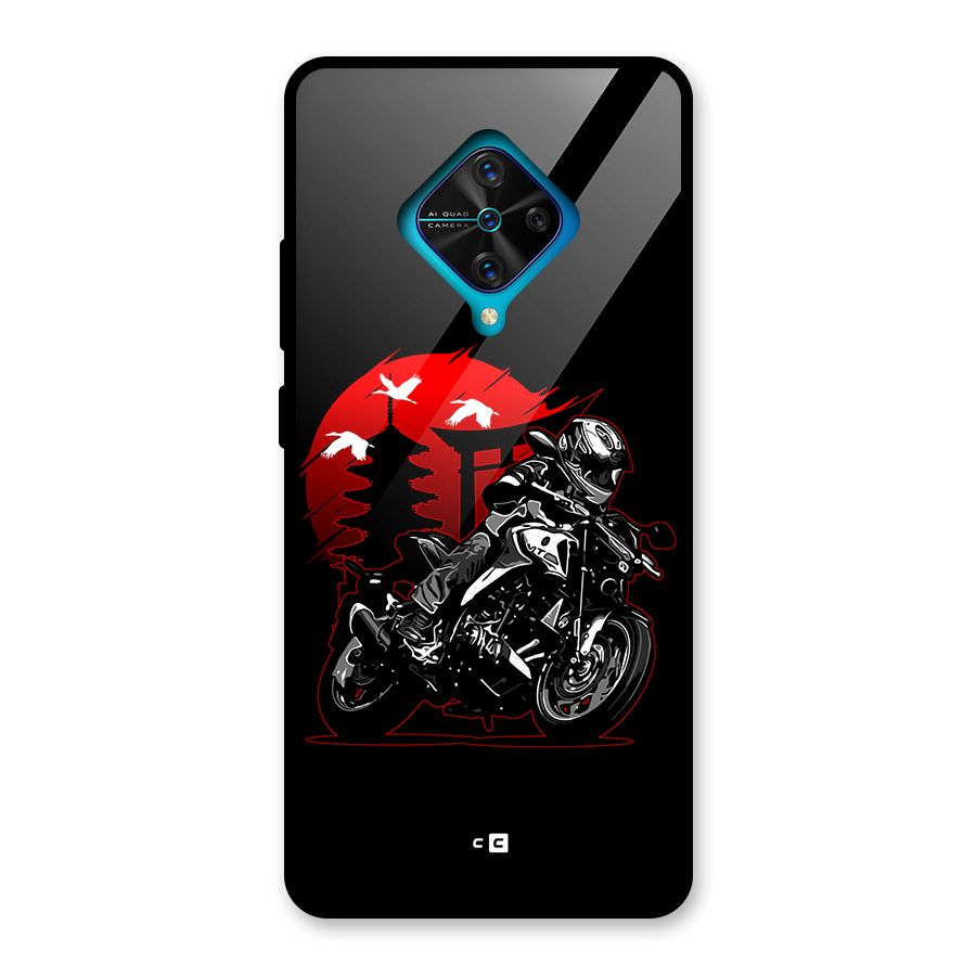 Moto Lean Glass Back Case for Vivo S1 Pro