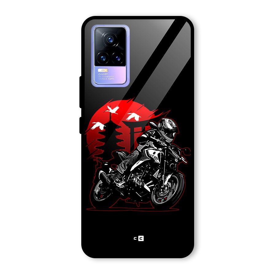 Moto Lean Glass Back Case for Vivo Y73