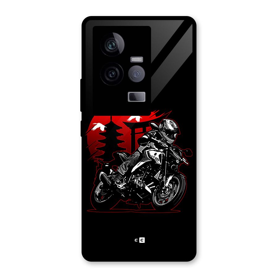 Moto Lean Glass Back Case for Vivo iQOO 11 5G