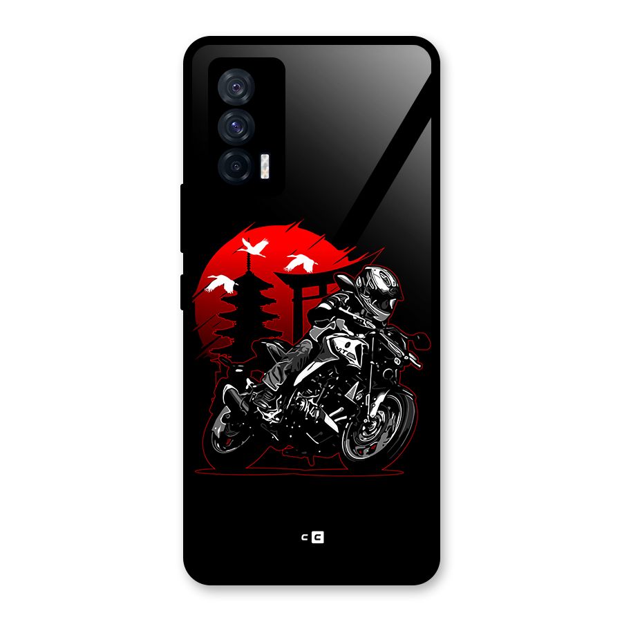 Moto Lean Glass Back Case for Vivo iQOO 7 5G