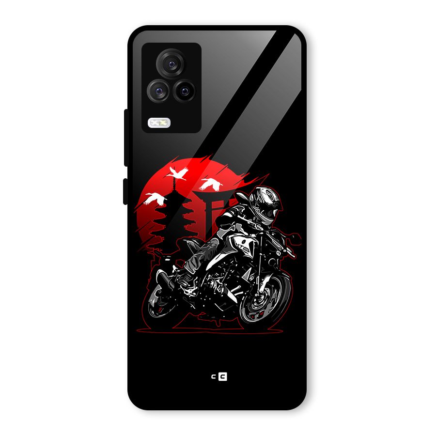 Moto Lean Glass Back Case for Vivo iQOO 7 Legend 5G