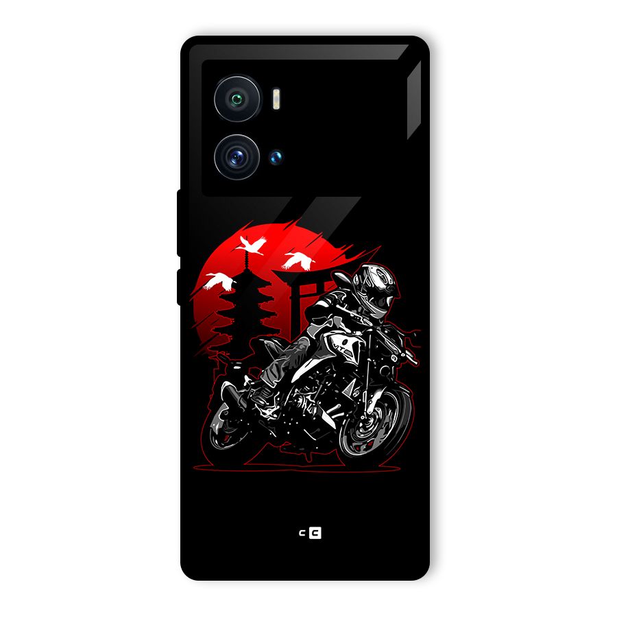 Moto Lean Glass Back Case for Vivo iQOO 9 Pro