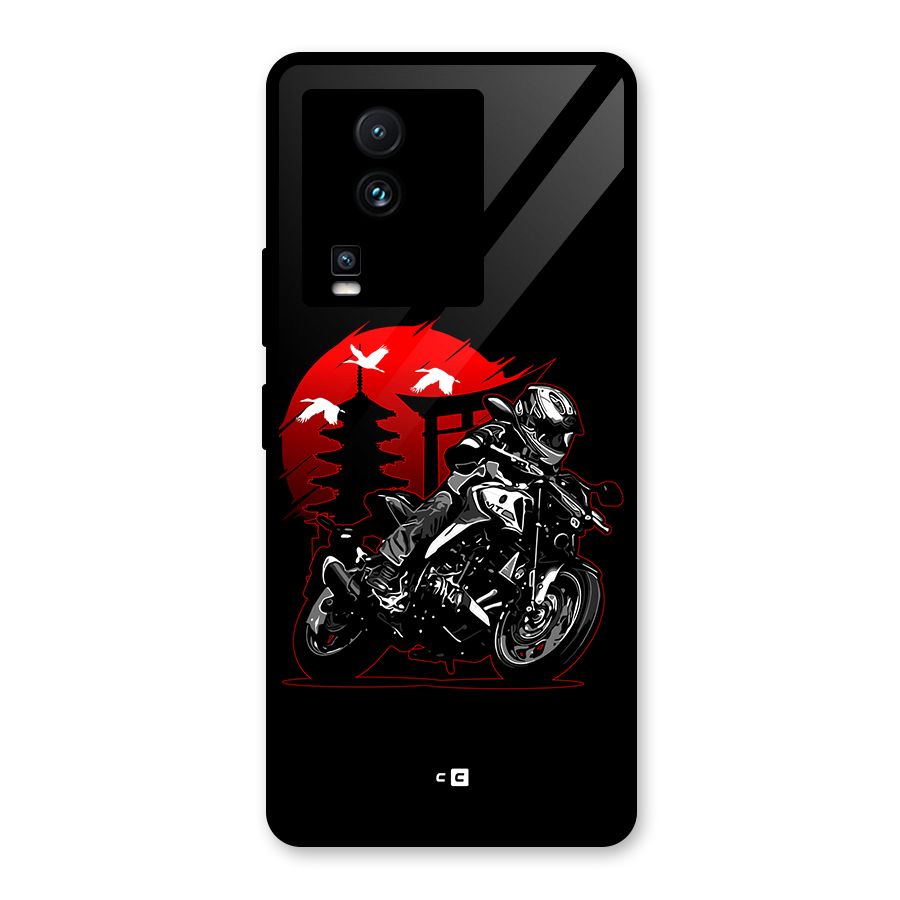 Moto Lean Glass Back Case for Vivo iQOO Neo 7 Pro