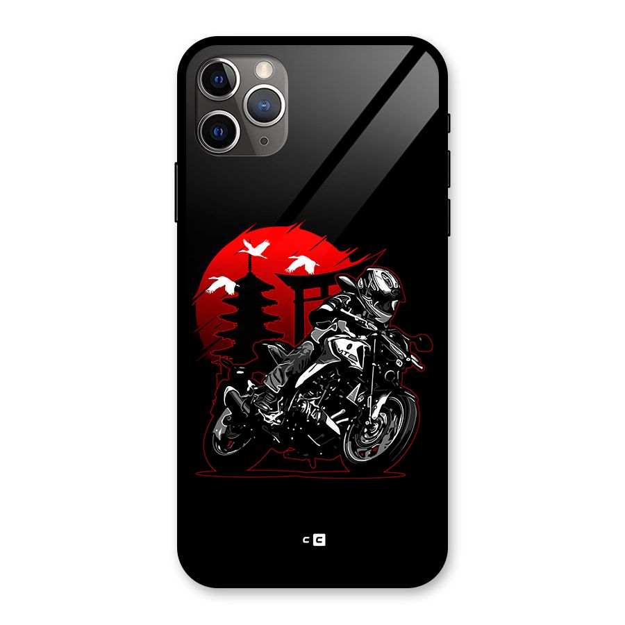 Moto Lean Glass Back Case for iPhone 11 Pro Max