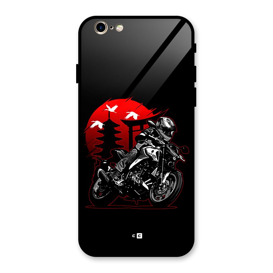 Moto Lean Glass Back Case for iPhone 6 6S