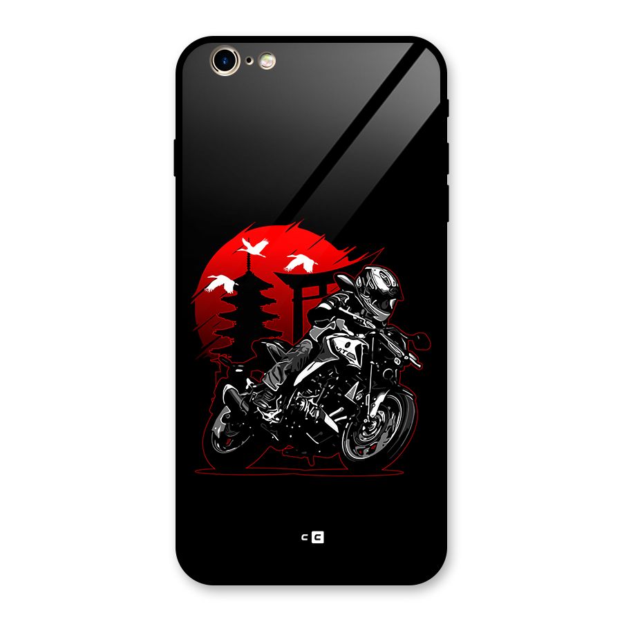 Moto Lean Glass Back Case for iPhone 6 Plus 6S Plus