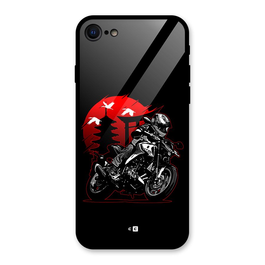 Moto Lean Glass Back Case for iPhone 7