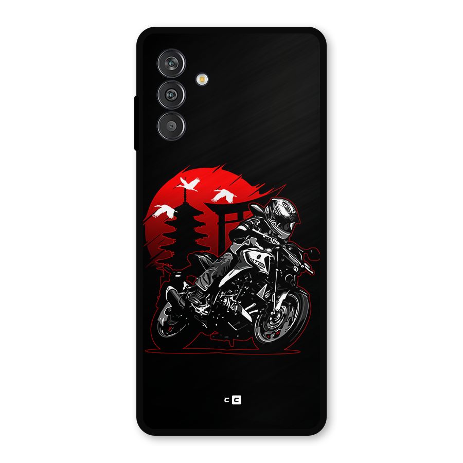 Moto Lean Metal Back Case for Galaxy F13