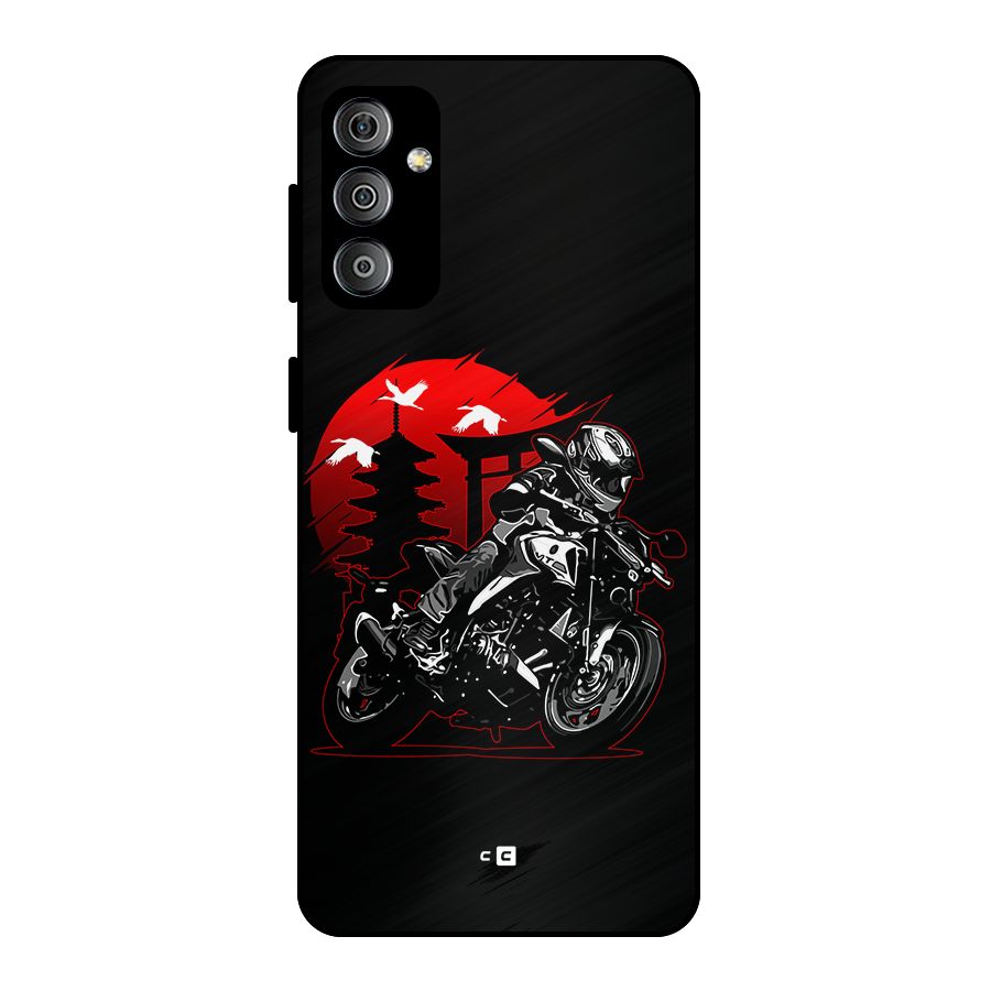 Moto Lean Metal Back Case for Galaxy F23