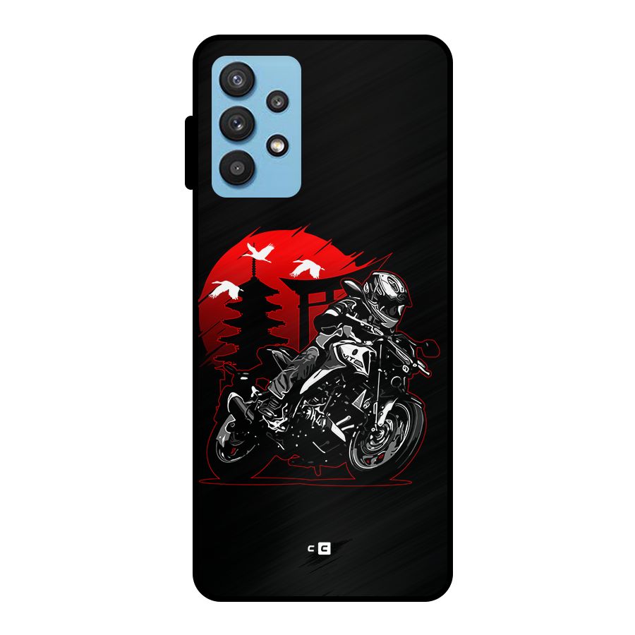 Moto Lean Metal Back Case for Galaxy M32 5G
