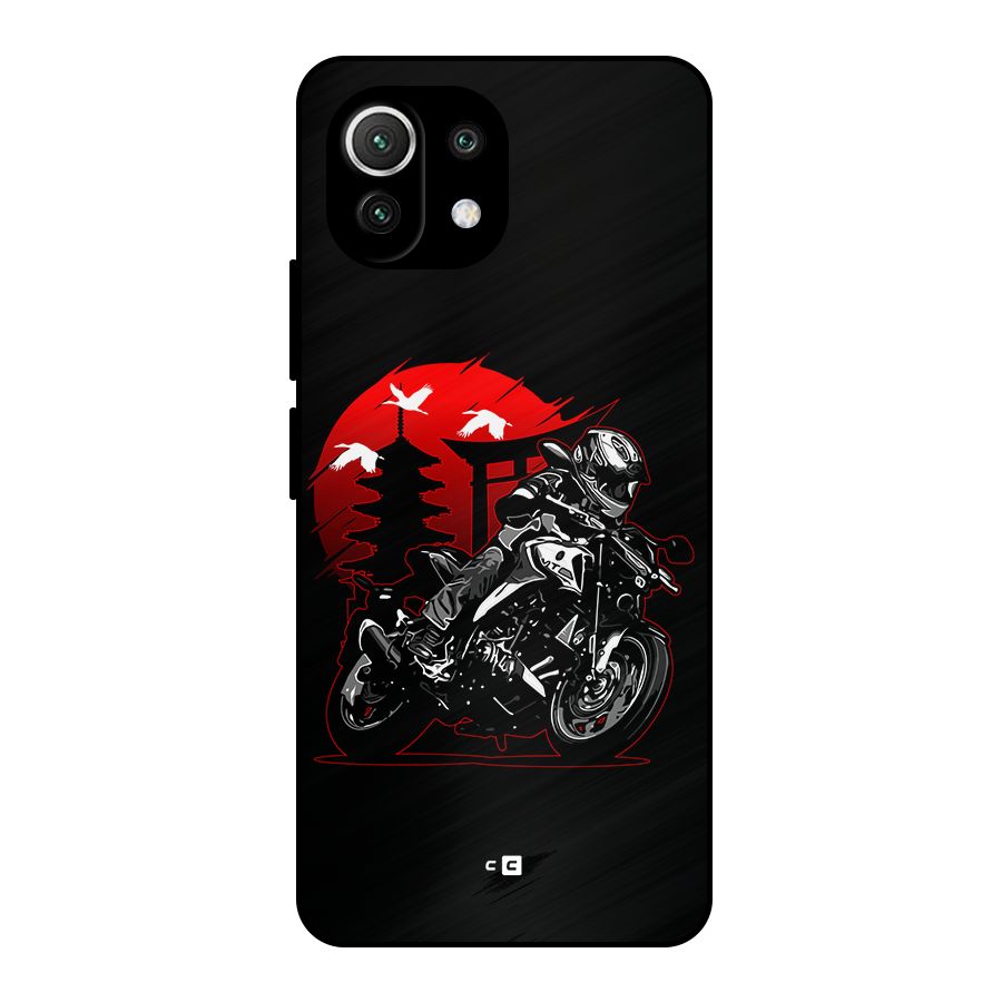 Moto Lean Metal Back Case for Mi 11 Lite