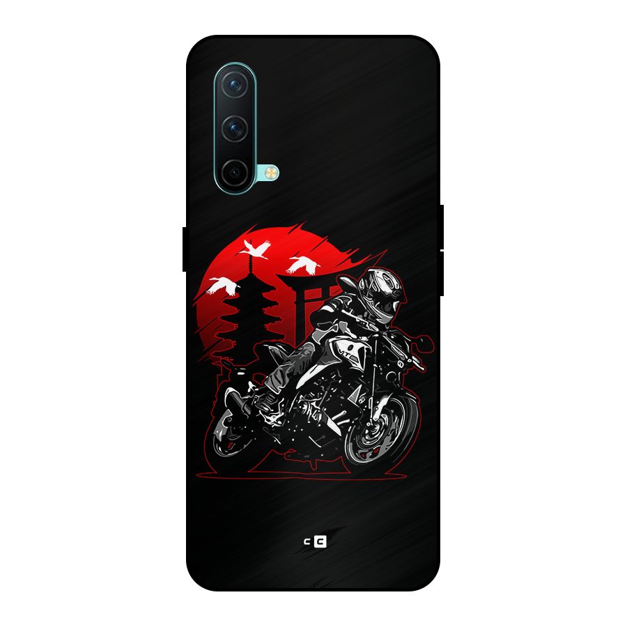 Moto Lean Metal Back Case for OnePlus Nord CE 5G
