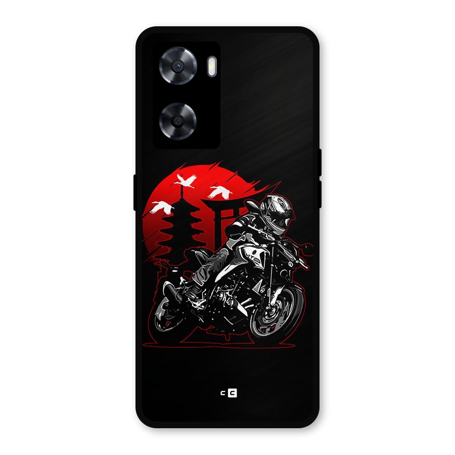 Moto Lean Metal Back Case for OnePlus Nord N20 SE
