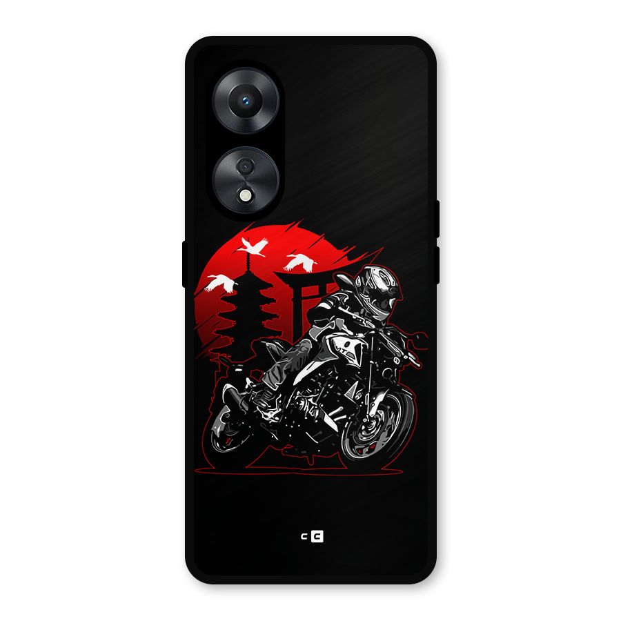Moto Lean Metal Back Case for Oppo A78