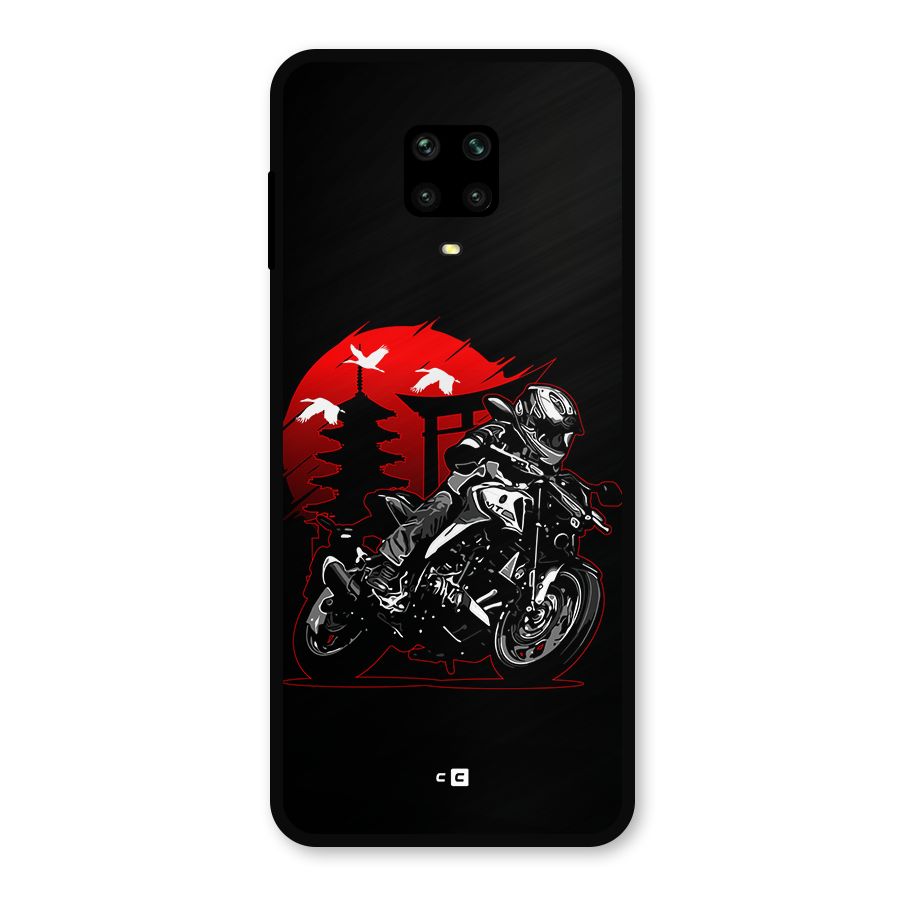 Moto Lean Metal Back Case for Poco M2