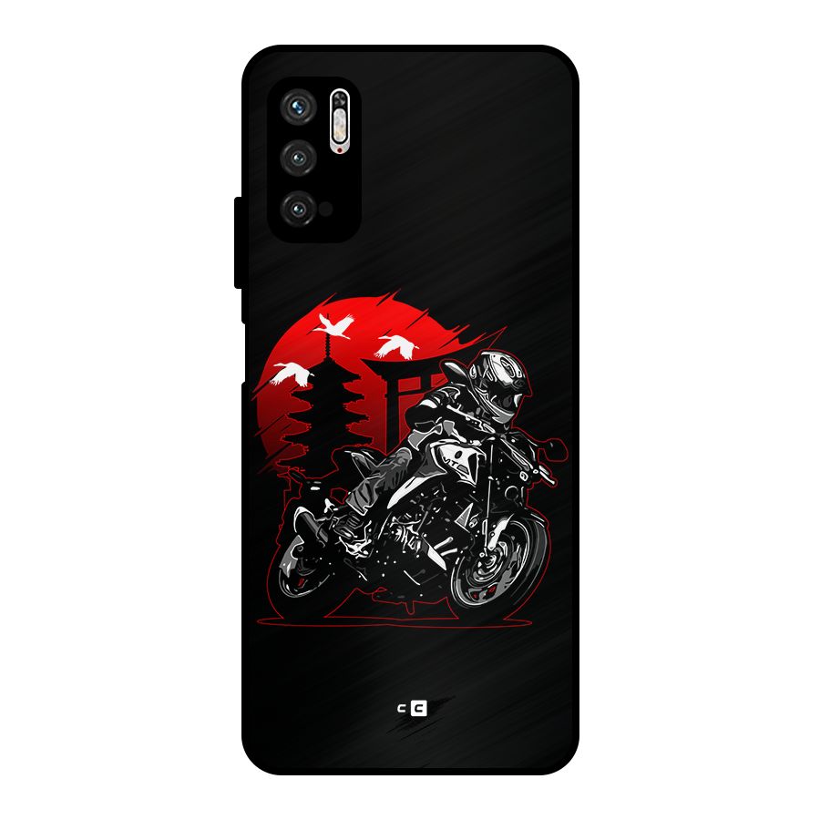 Moto Lean Metal Back Case for Poco M3 Pro 5G