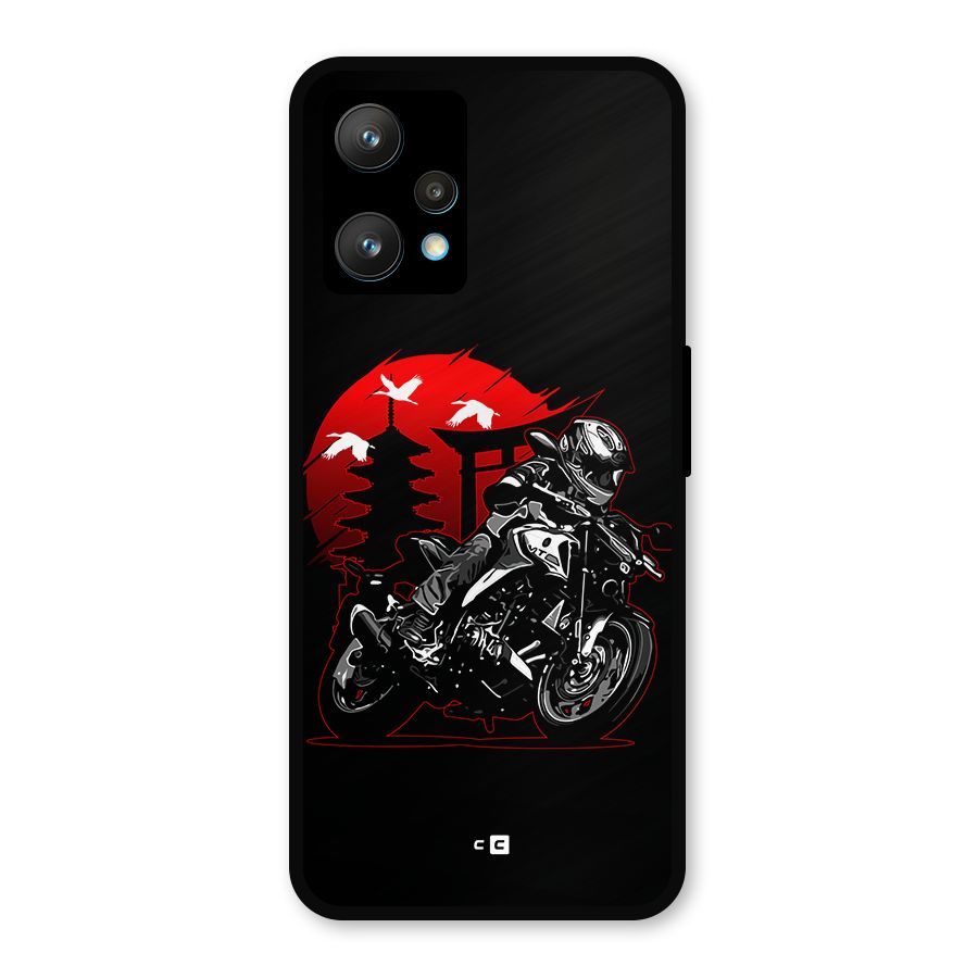 Moto Lean Metal Back Case for Realme 9 Pro Plus 5G