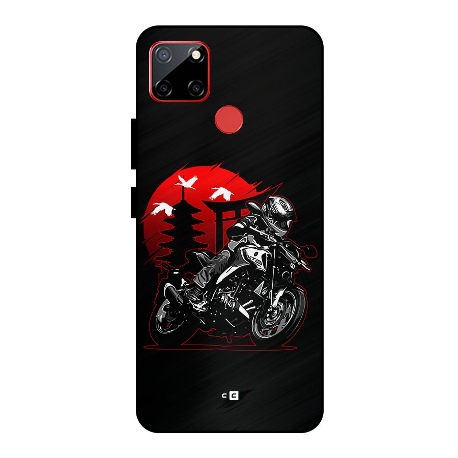 Moto Lean Metal Back Case for Realme C12