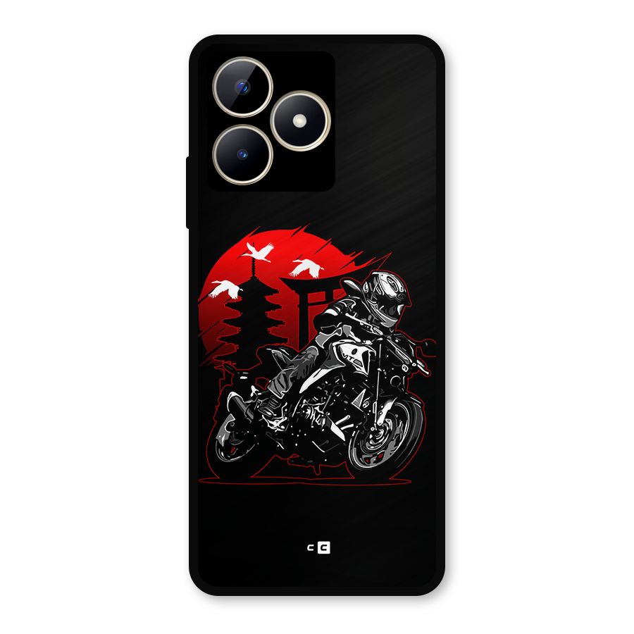 Moto Lean Metal Back Case for Realme C53