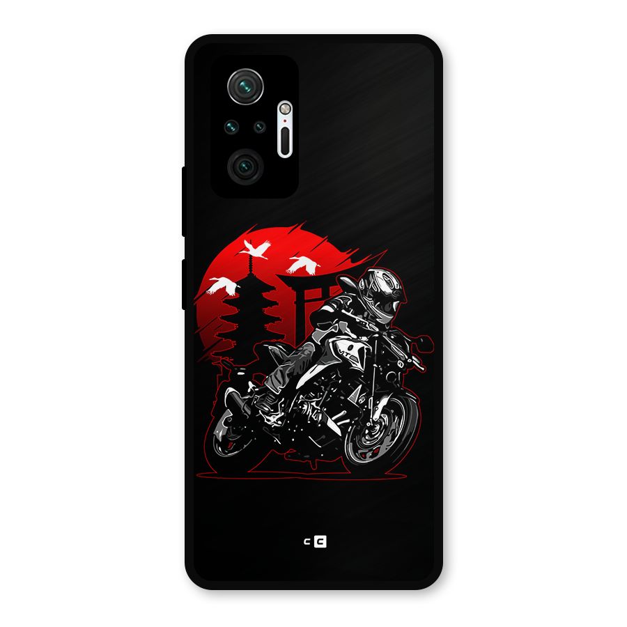 Moto Lean Metal Back Case for Redmi Note 10 Pro Max