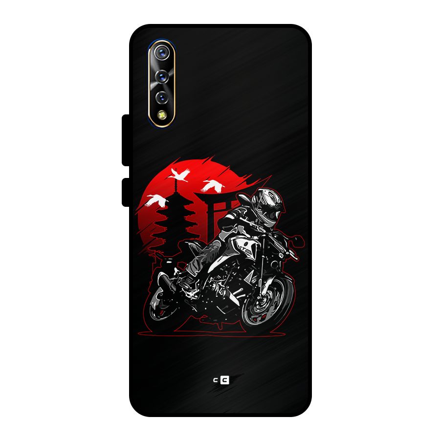 Moto Lean Metal Back Case for Vivo S1