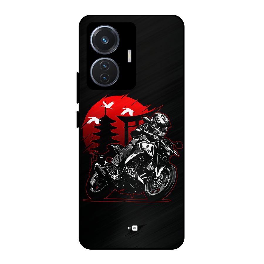 Moto Lean Metal Back Case for Vivo T1 44W