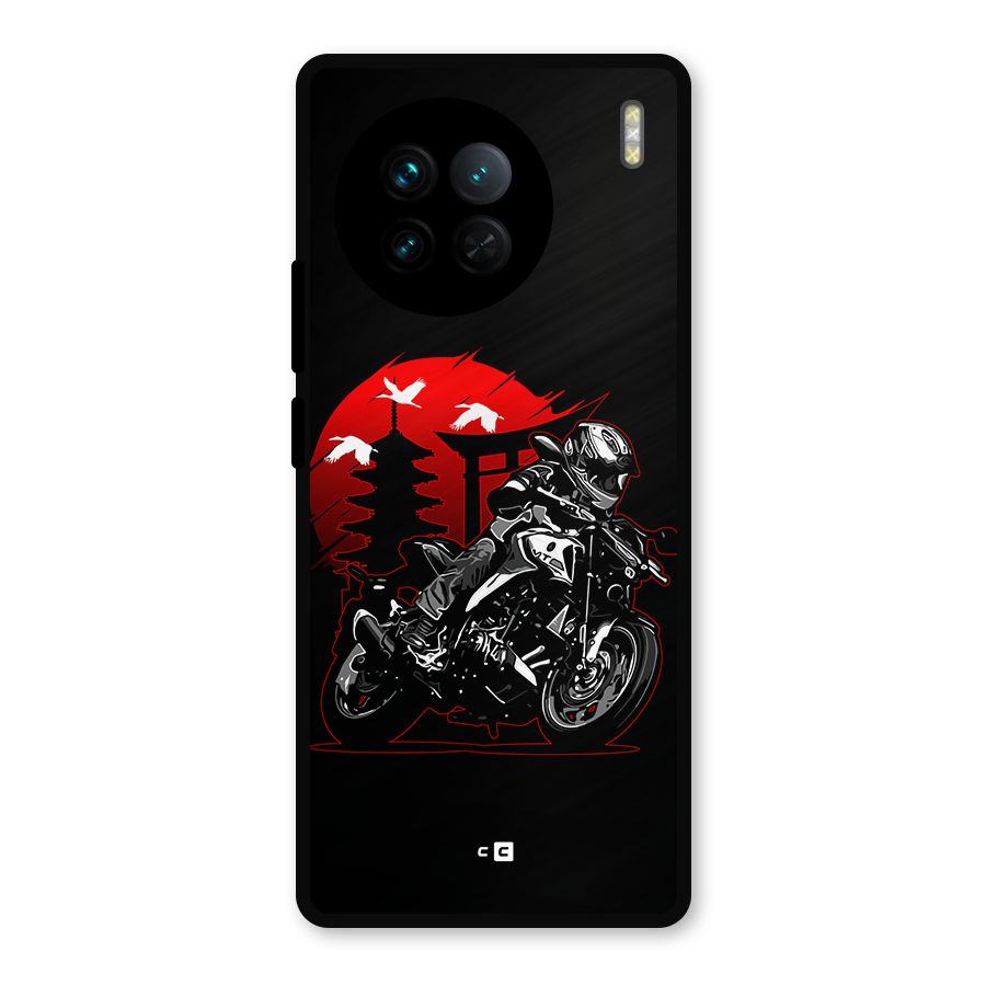 Moto Lean Metal Back Case for Vivo X90