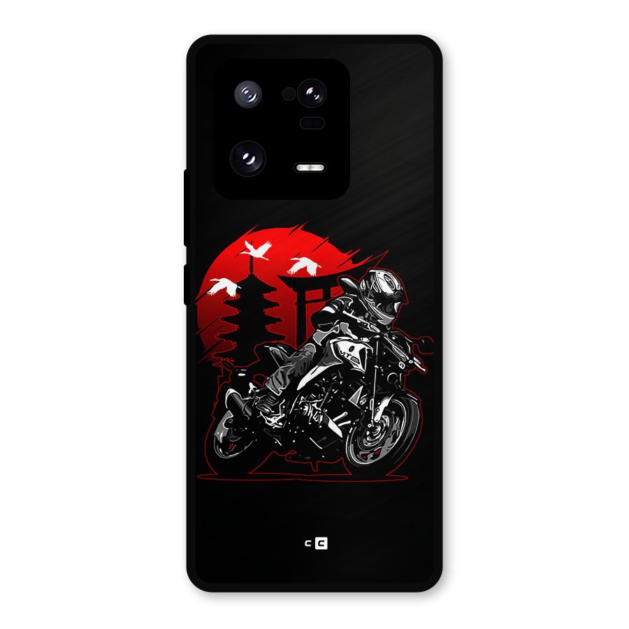 Moto Lean Metal Back Case for Xiaomi 13 Pro