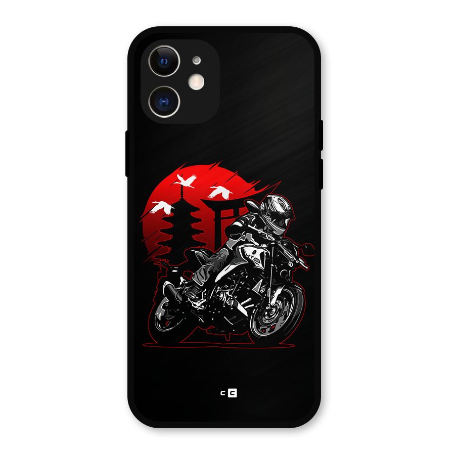 Moto Lean Metal Back Case for iPhone 12