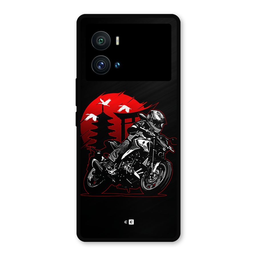 Moto Lean Metal Back Case for iQOO 9 Pro