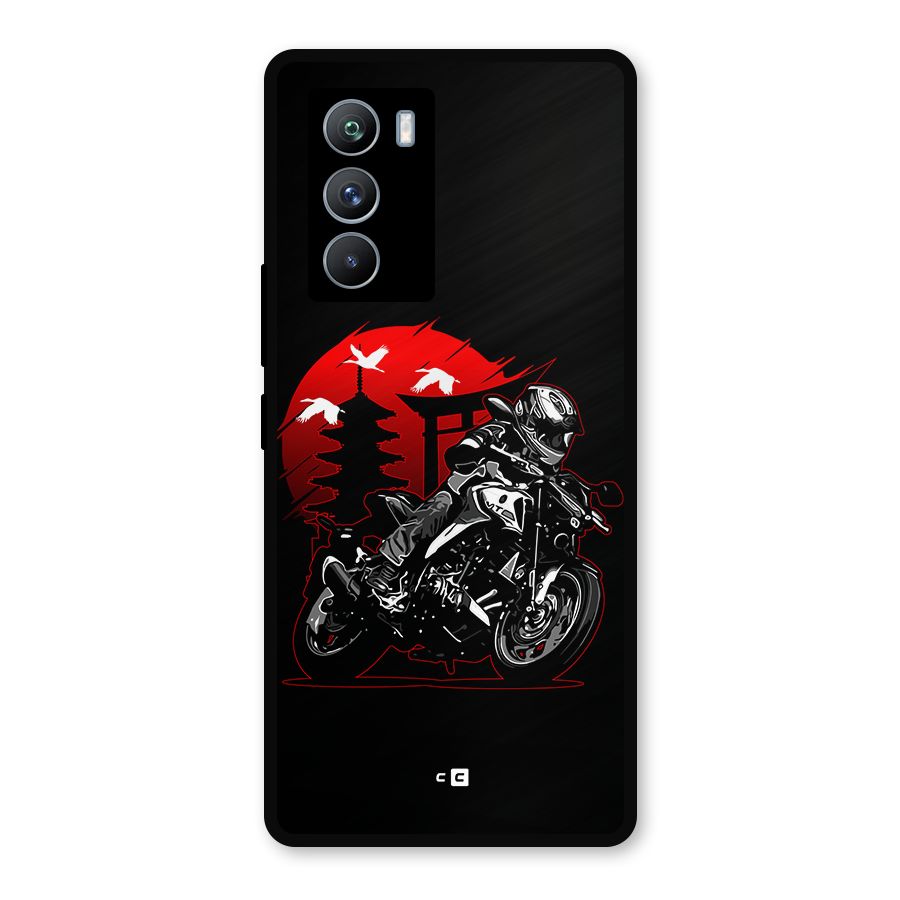 Moto Lean Metal Back Case for iQOO 9 SE