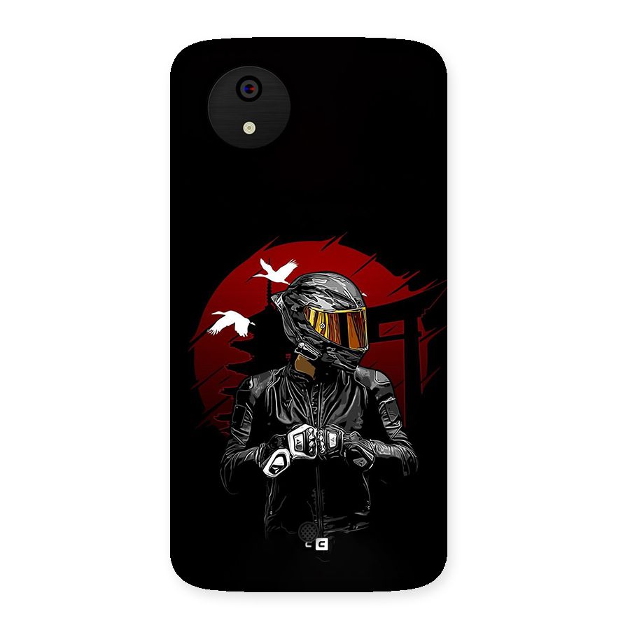 Moto Rider Ready Back Case for Canvas A1  AQ4501