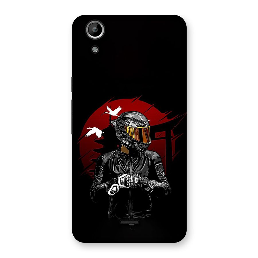 Moto Rider Ready Back Case for Canvas Selfie Lens Q345