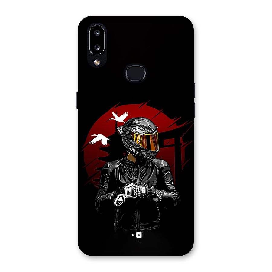 Moto Rider Ready Back Case for Galaxy A10s
