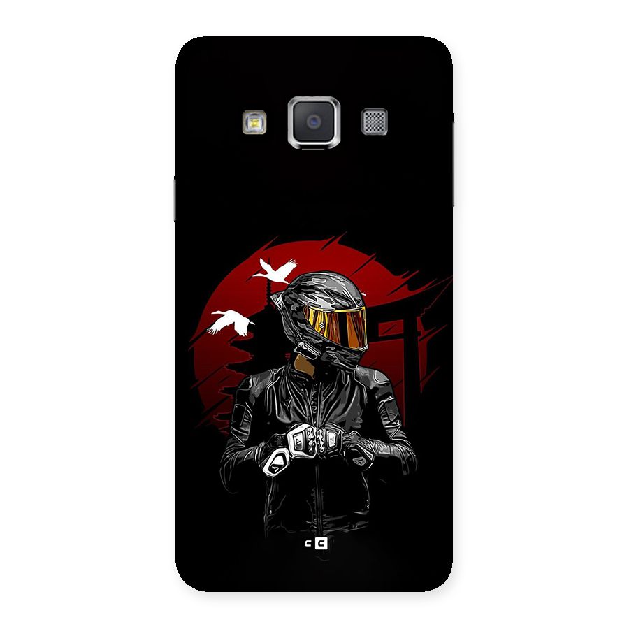 Moto Rider Ready Back Case for Galaxy A3
