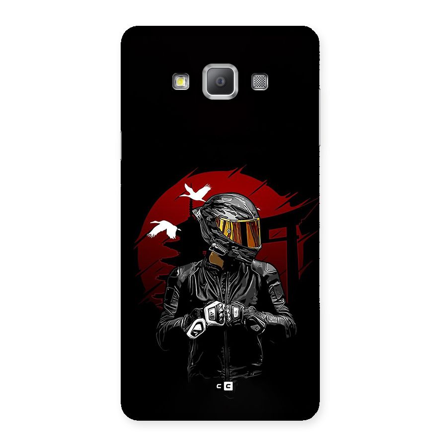 Moto Rider Ready Back Case for Galaxy A7